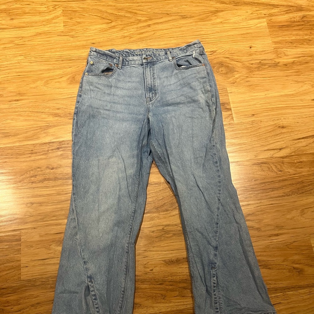 American Eagle Outfitters Light Blue Flare Jeans